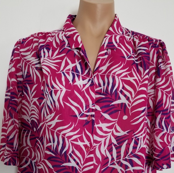 Vintage Pierre Cardin Button Down Blouse - Picture 4 of 8